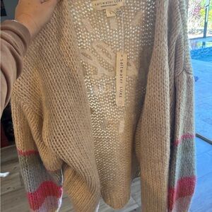 Saltwater Luxe Beige Cardigan Hello Sunshine